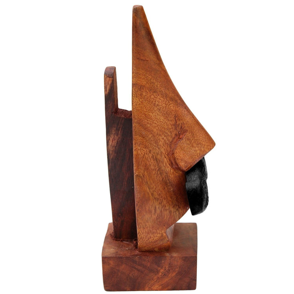 Wooden Nose Shaped SpecsHolder side 2 